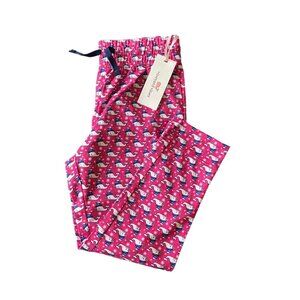 NWT Vineyard Vines Snowman Whale Pajama Pants Size XS 5-6